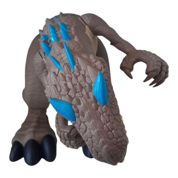 Imaginext Jurassic World Thrashing Indominus Rex Dinosaur Figure 2020 Mattel Toy - Picture 2 of 4